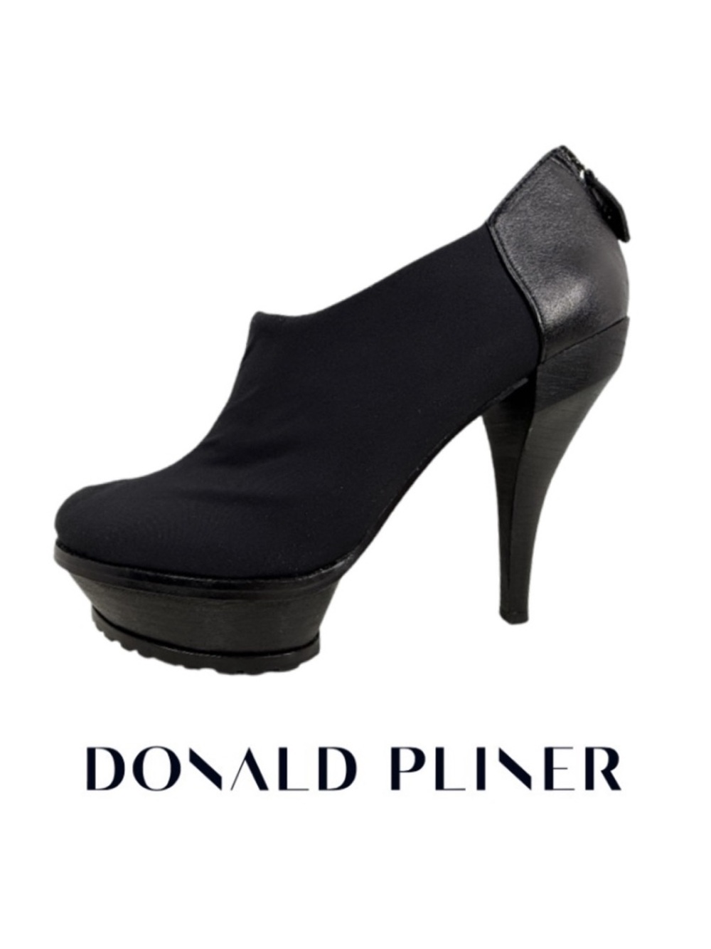 DONALD J PLINER | Platform Ankle Bootie Lug Sole Moto Cocktail Evening Designer